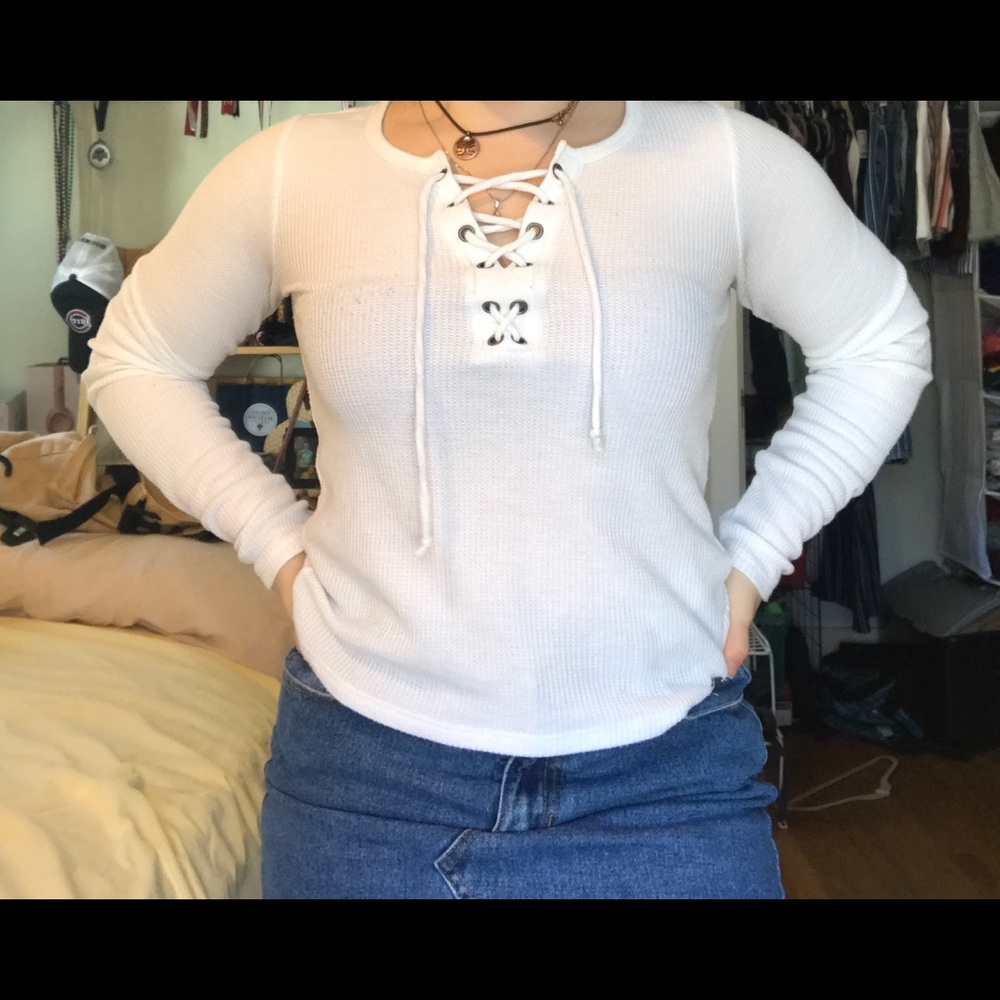 White long sleeve